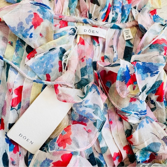 Doen Marlene Floral Maxi Dress NEW - Picture 6 of 9